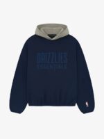 Essentials Grizzlies Pullover Navy Hoodie