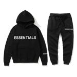 Essentials Classic Black Tracksuit