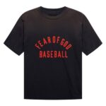 Essentials Fear of God Baseball T- Shirt Black