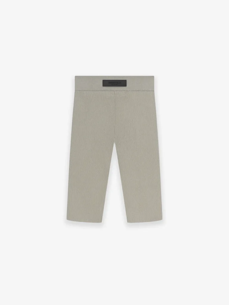 Womens Knit Rib Sport Short