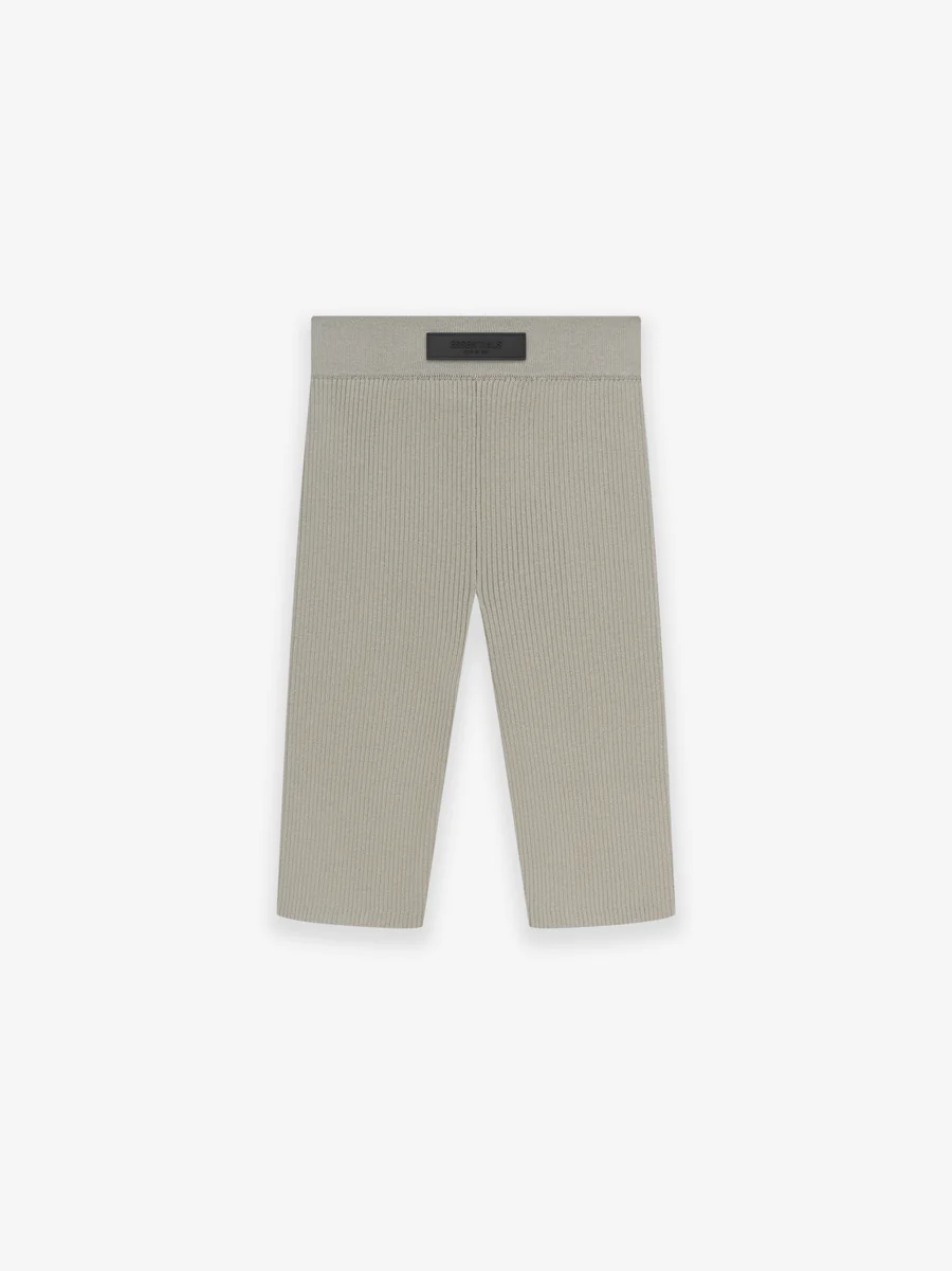 Womens Knit Rib Sport Short