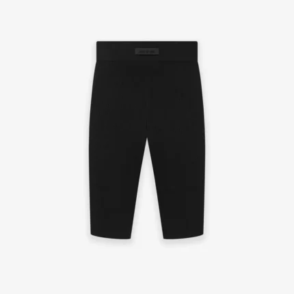 Women Essentials Biker Short Jet Black