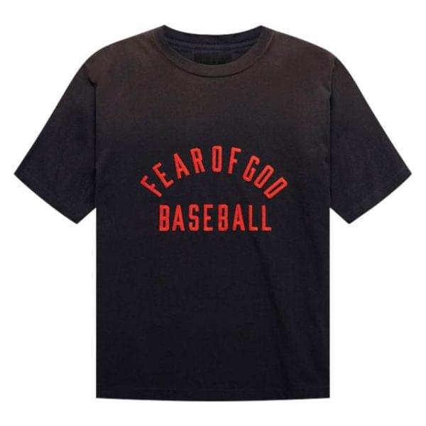 Essentials Fear of God Baseball T- Shirt Black